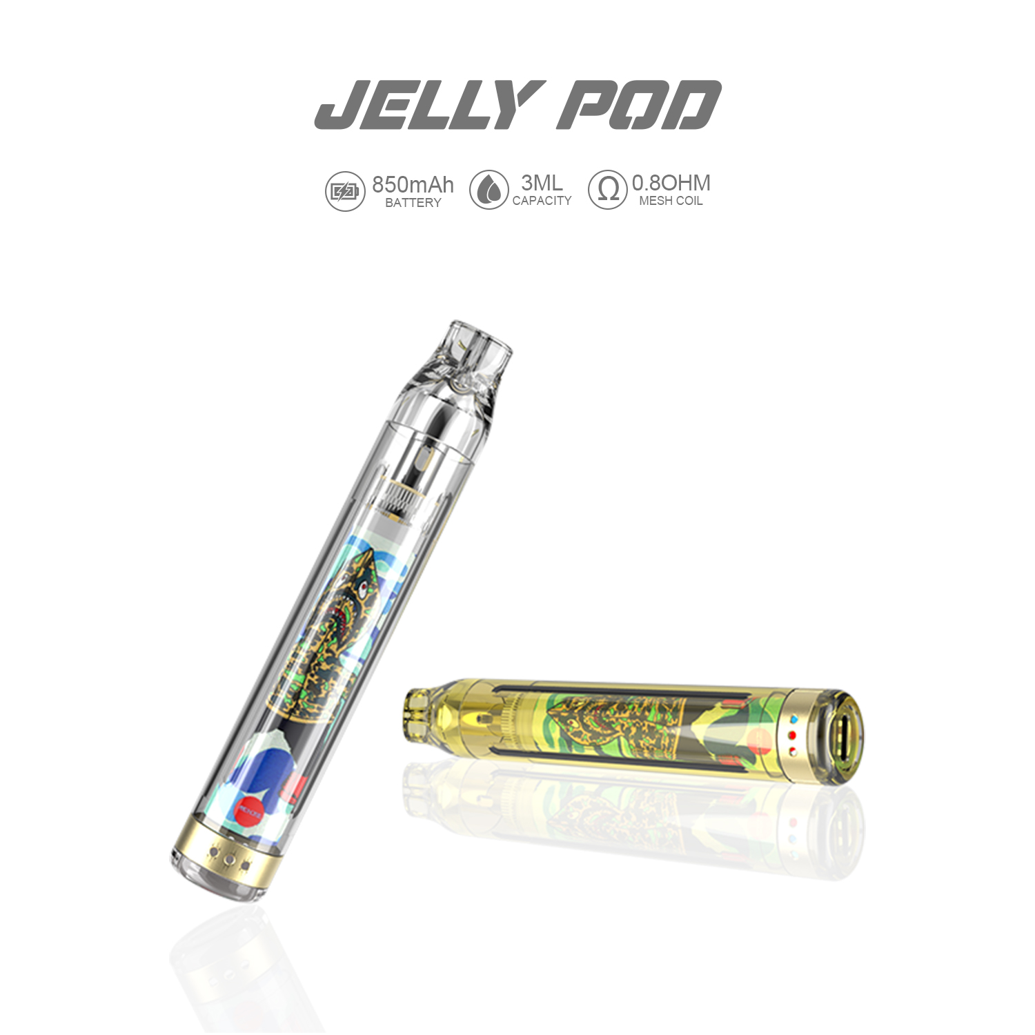 Jelly Pod-Schwarz